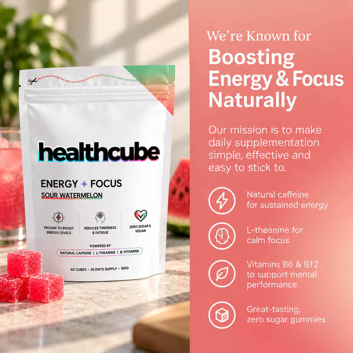 Energy + Focus (Sour Watermelon)